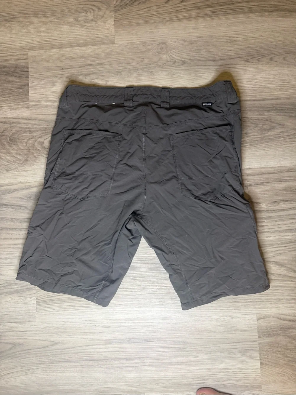 Patagonia Men's Charcoal Hybrid Adventure Shorts